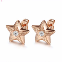 Personnalisé Dubai Gold Crystal Stud boucles d&#39;oreilles ensembles de bijoux Design